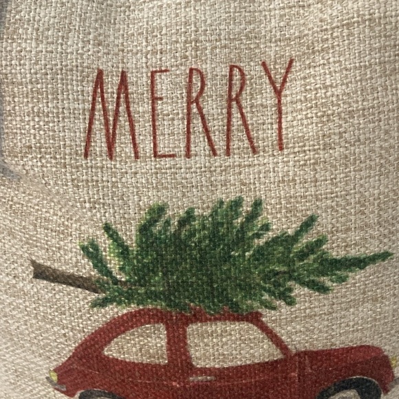 Rae Dunn Merry Christmas Weighed Door Stop - Picture 2 of 7